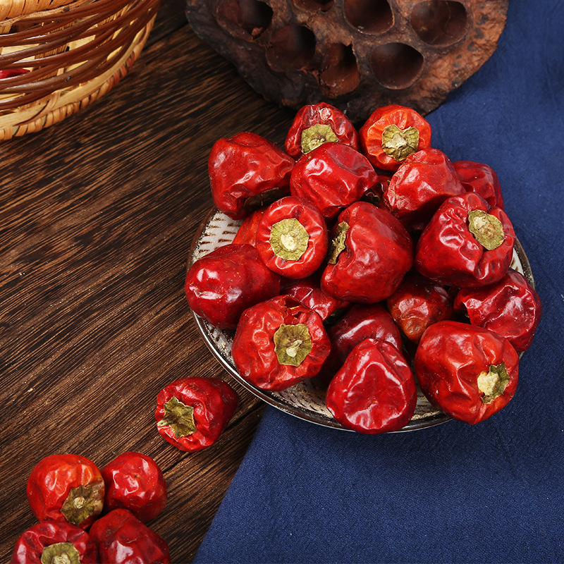 小个灯笼椒超香中辣特香干辣椒四川贵州特产火锅麻辣香锅海椒500g