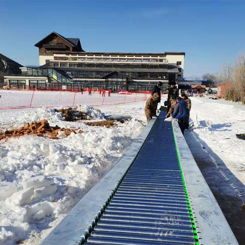 四季滑雪场魔毯 运送游客及雪具的景区上山魔毯代步机 诺泰克