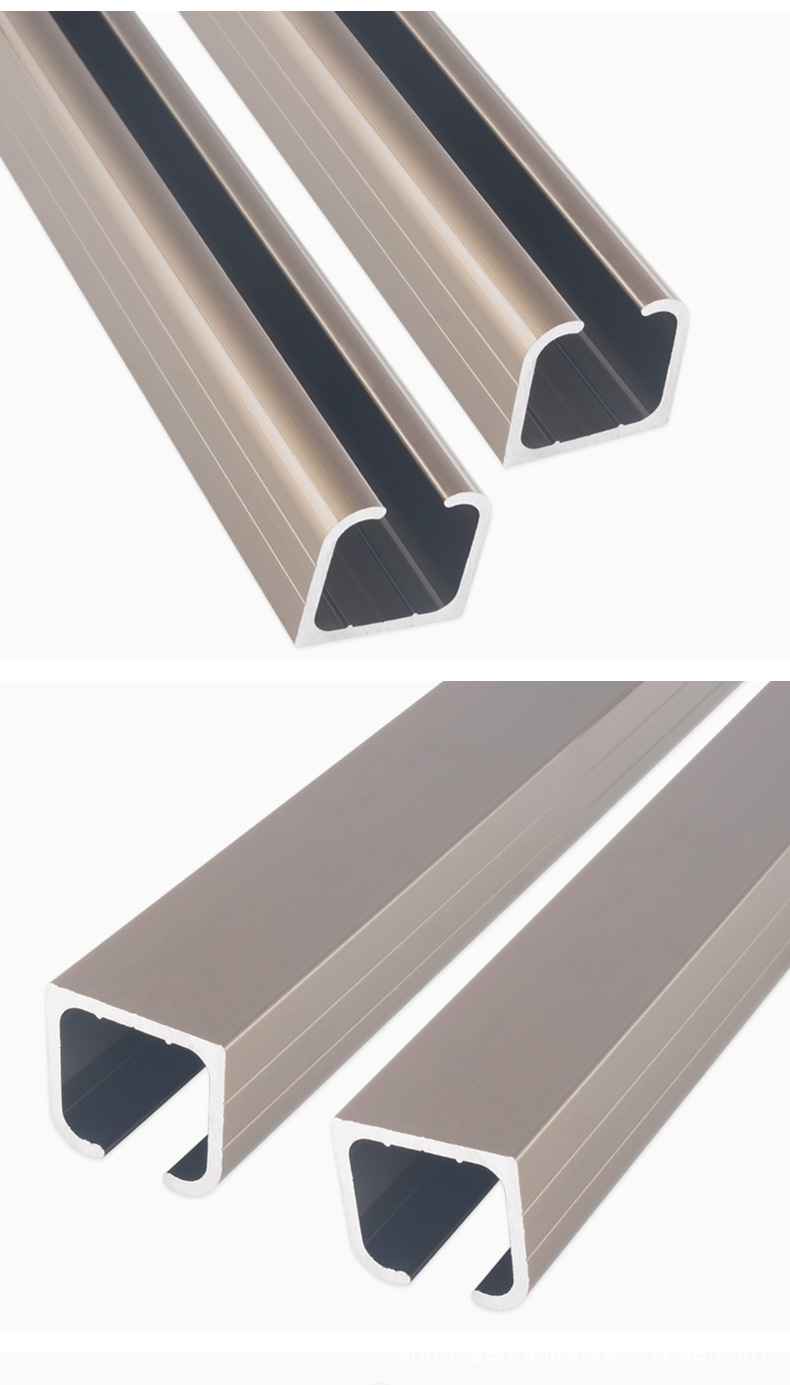 吊轮移门导轨轨道滑道实木玻璃门吊门滑轨吊推拉门滑轮折叠门吊轨