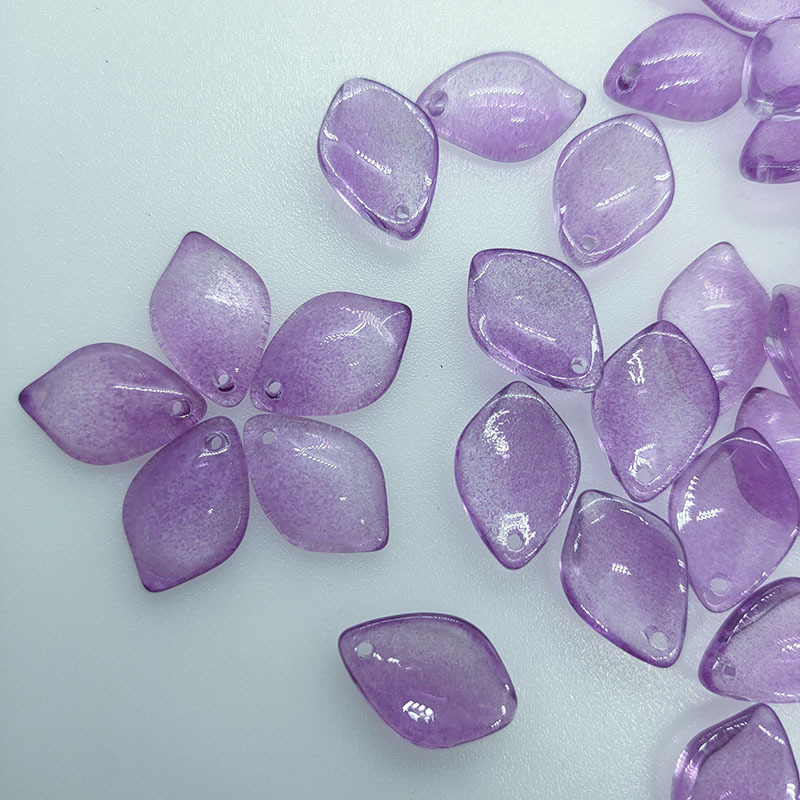 特价促销捷克琉璃花瓣汉服头饰果冻昙花称斤diy手工