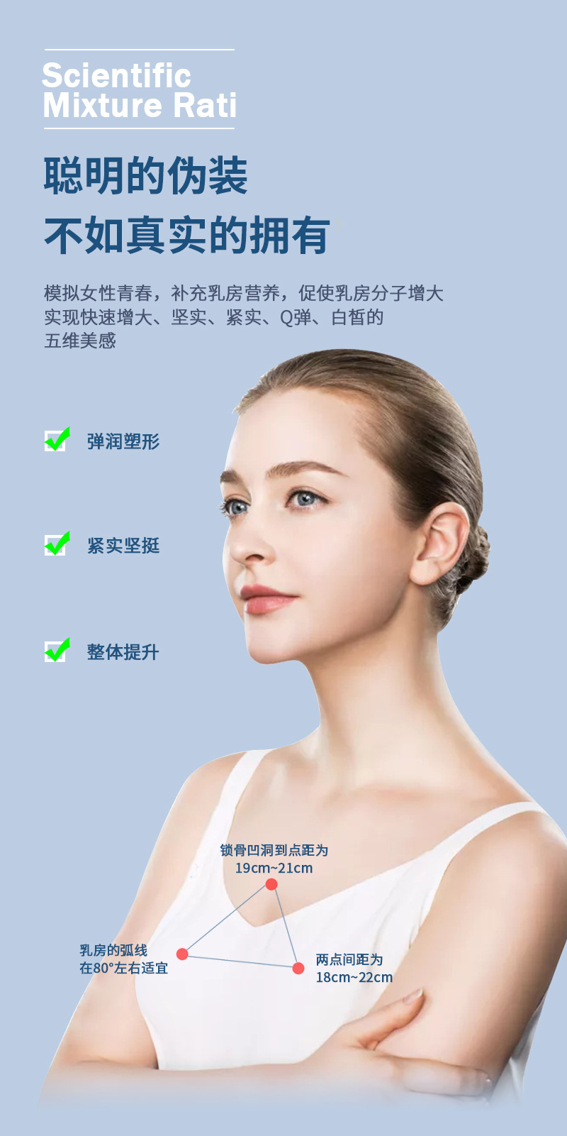 7d丰体玻尿酸加纳菲填充美容院胸臀丰体针聚左旋乳酸圆润饱满塑形