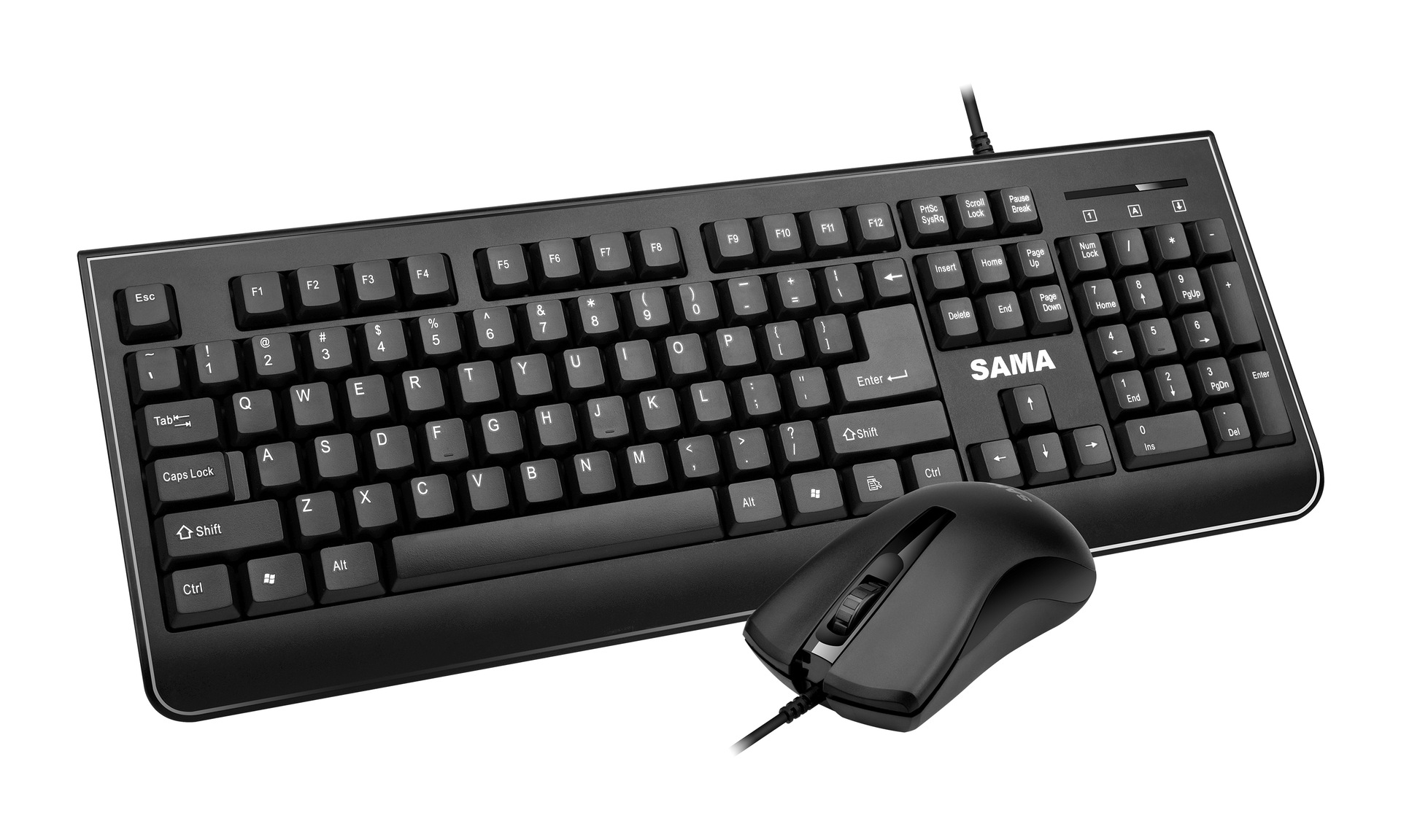 sama先马t300键盘鼠标套装有线键鼠套装usb鼠标游戏键盘鼠标套装