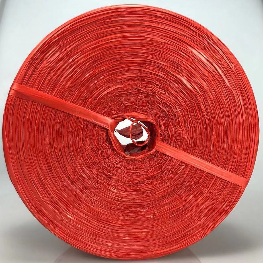 尼龙绳塑料捆扎绳子打包小细绳子红色编织捆绑耐磨包装全新扎口绳