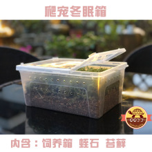 乌龟冬眠龟龟过冬用品蛭石苔藓草沙土爬宠垫材保温冬眠饲养箱