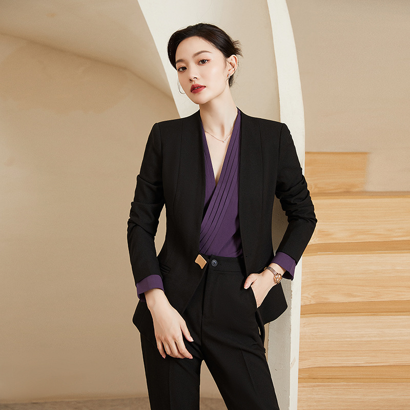 衬衫式西装女