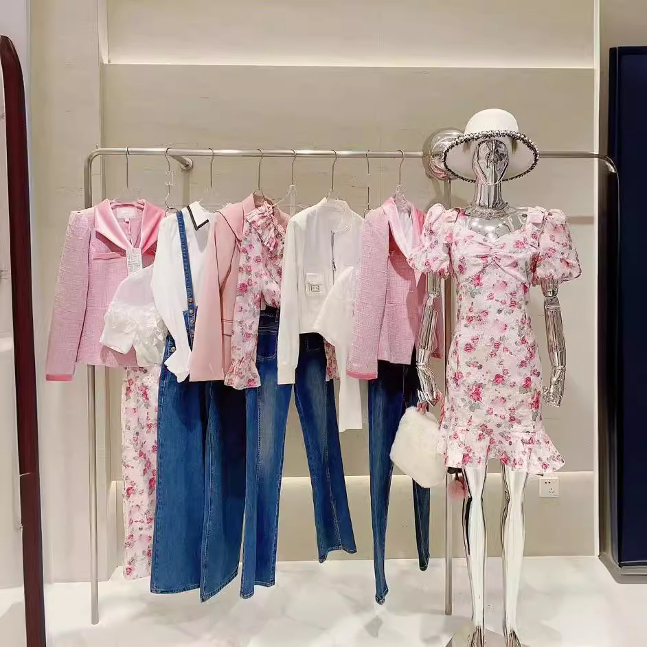 meizhinv魅之女秋装专柜撤柜牌子衣服批发直播品牌折扣女装批货