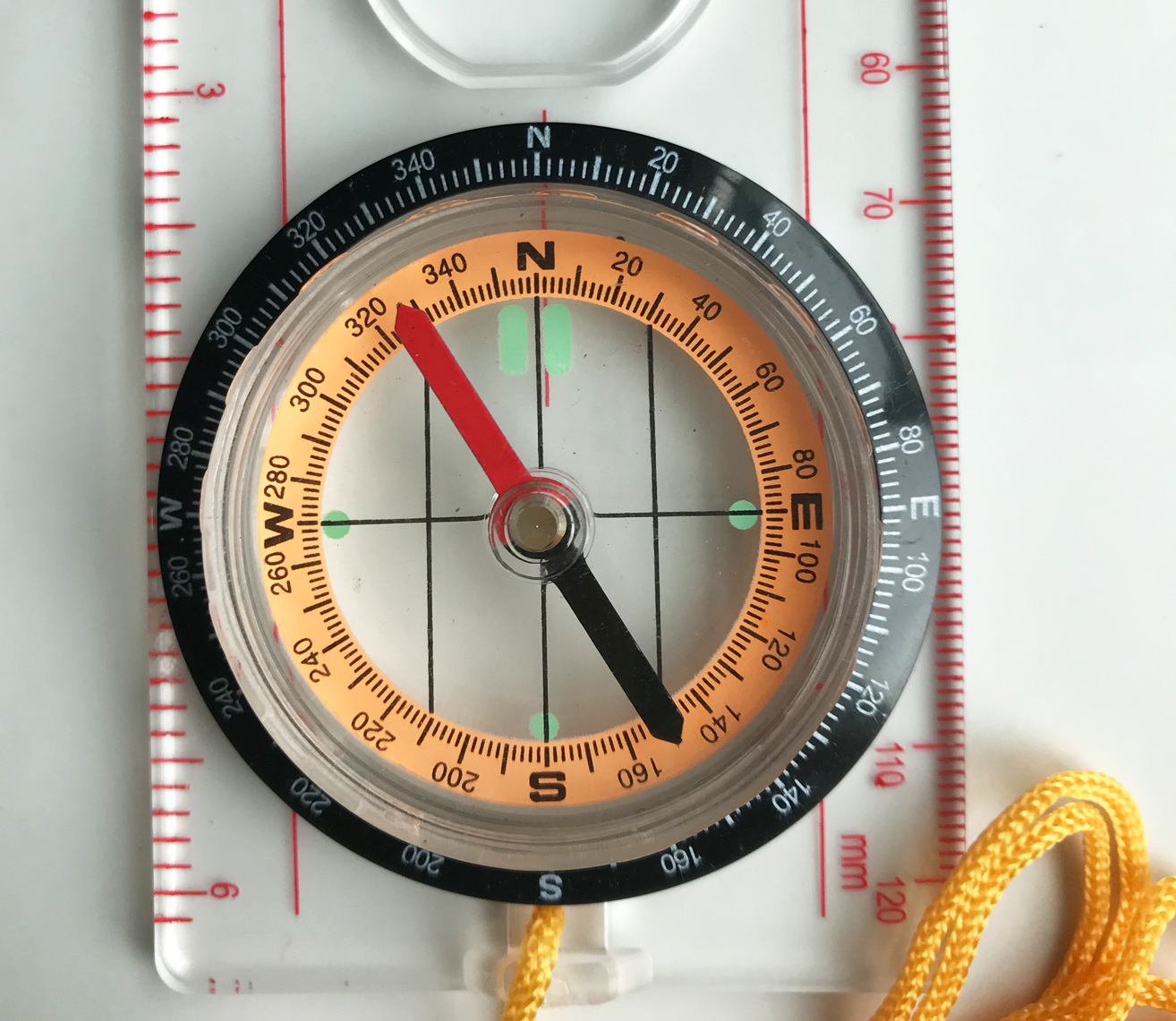 dc45-7 透明地图测绘指南针,测绘指南针,比例尺测绘指南针