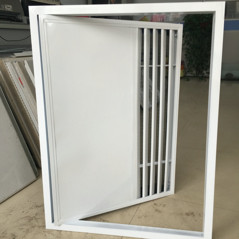 批发供应铝合金出风口 可开百叶检修口 隐藏式检修口 空调检修口