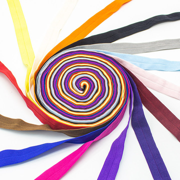 现货15色 20mm横纹厚实弹力带棉衣包边条螺纹松紧带羽绒服松紧带