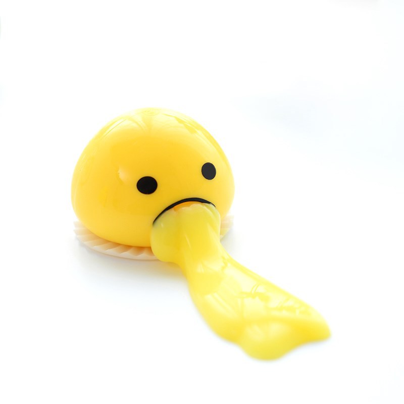 百变粘黏球 软胶蛋发泄球儿童减压玩具会呕吐蛋蛋黄哥捏捏乐整蛊