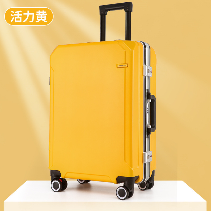 Trolley Suitcase Password Luggage Luggage Pc Universal Wheel Zipper Suitcase Men and Women Student Suitcase 24-Inch