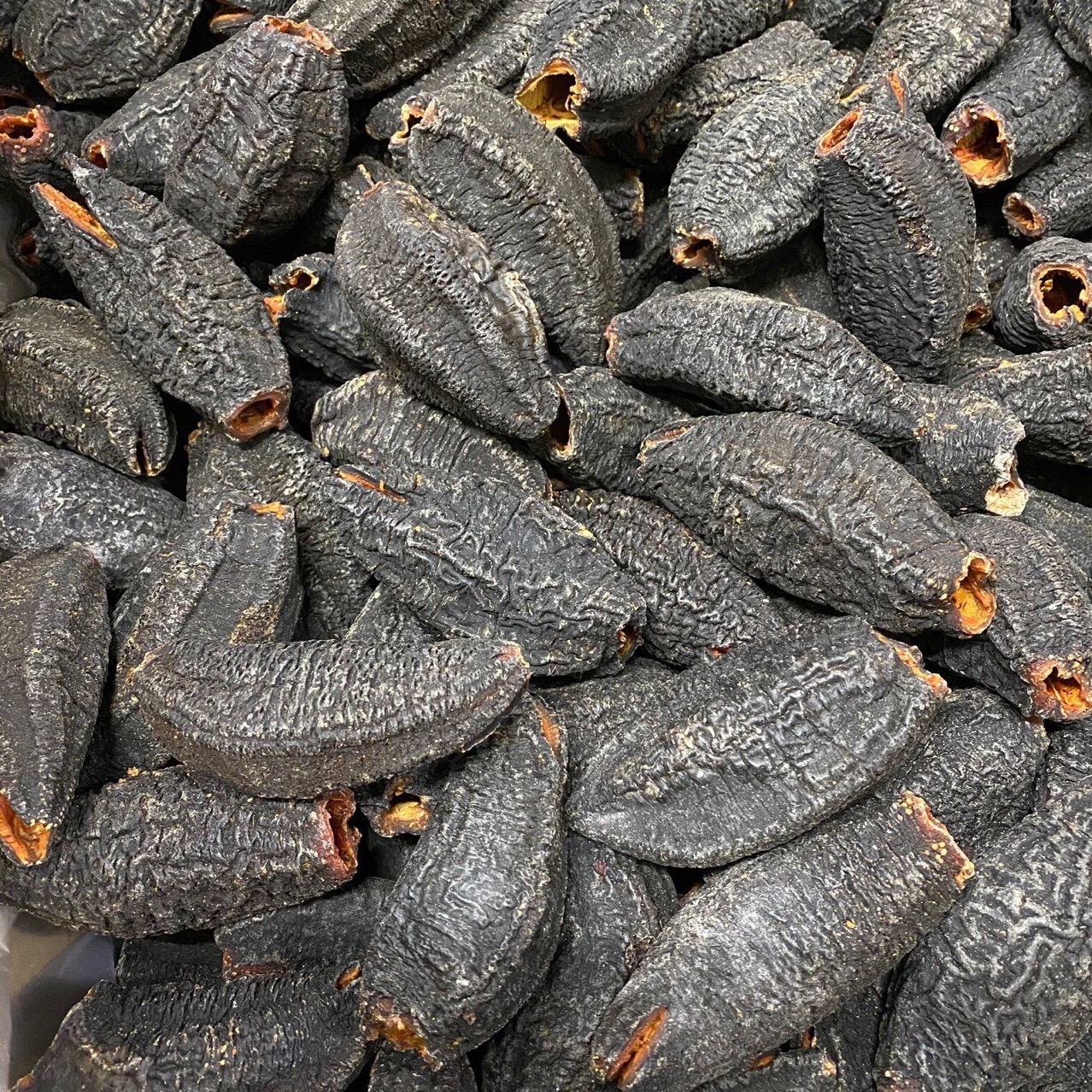 加拿大红极参圆筒 淡干海参干货一手批发酒店水发10倍高泡发率