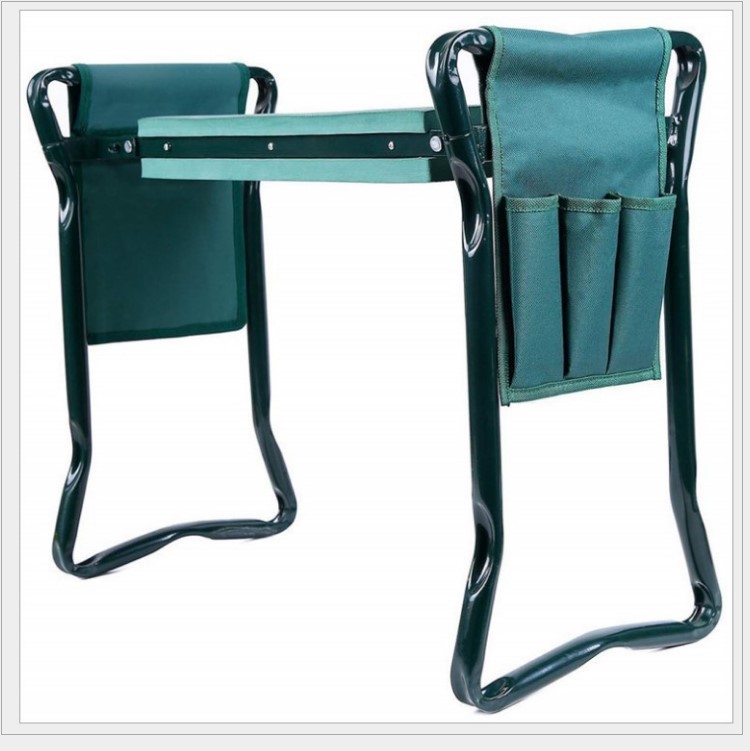 Garden Kneeling Stool Foldable Sitting and Kneeling Dual-Use Gardening Kneeling Chair Garden Kneeler Folding Chair