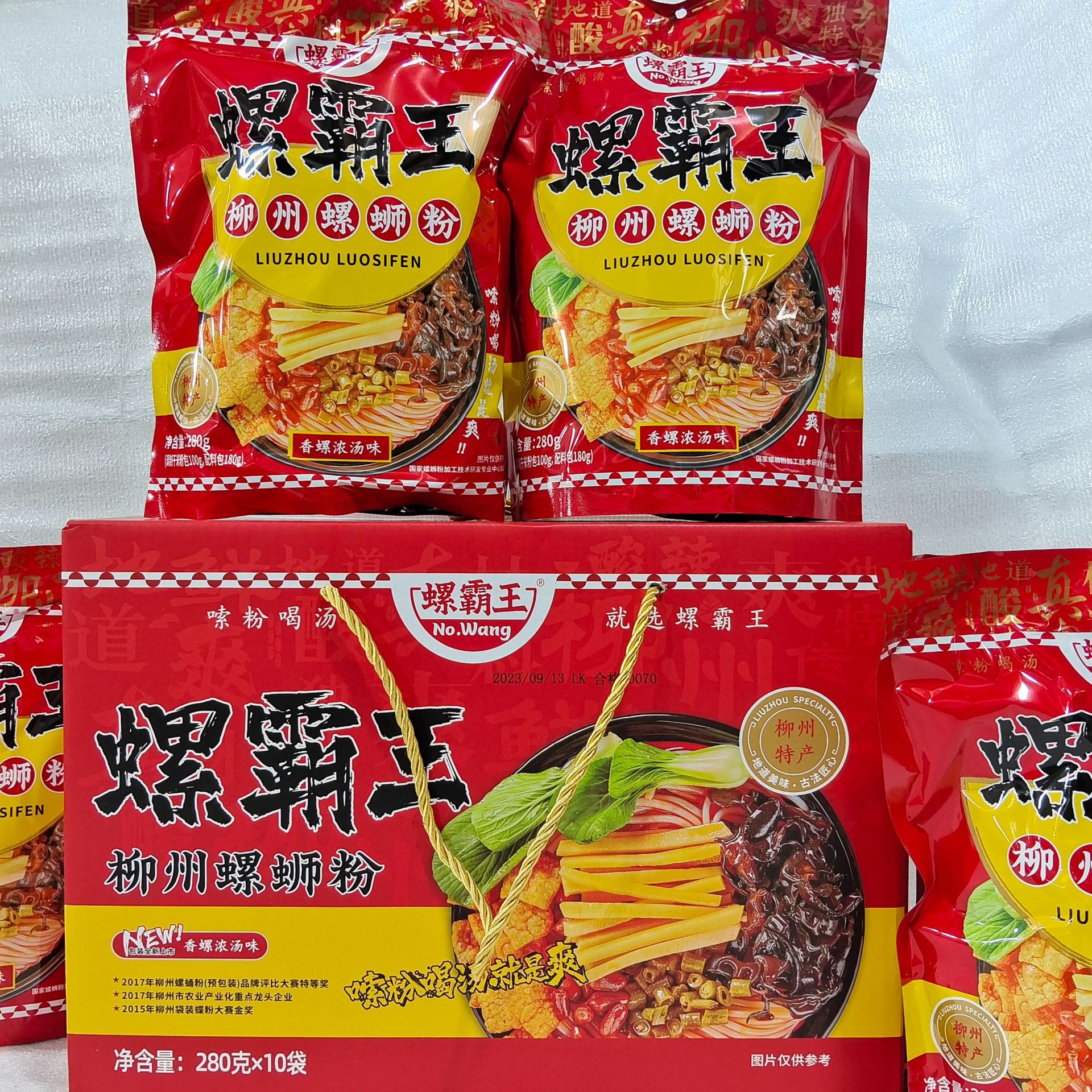 广西柳州味道特色螺蛳粉螺霸王280g*10袋装整箱 方便速食-阿里巴巴