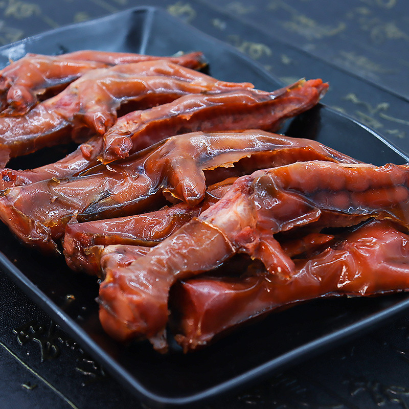 阿雷食品酱香鸡爪170g网红零食东北沈阳特产开袋即食休闲小吃
