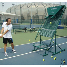 网球回弹训练网篮球成人跑步机网球发球反弹练习器网球训练器回弹