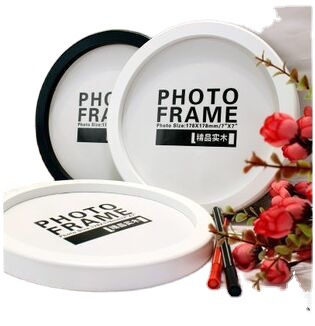 Creative Wooden round Photo Frame 8 10 12-Inch Wall-Mounted Combined Decoration Picture Frame Frame Frame