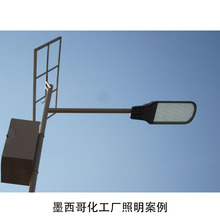 LED防爆路灯 厂区油站加气站led单臂路灯杆批发 6米8米12米路灯杆