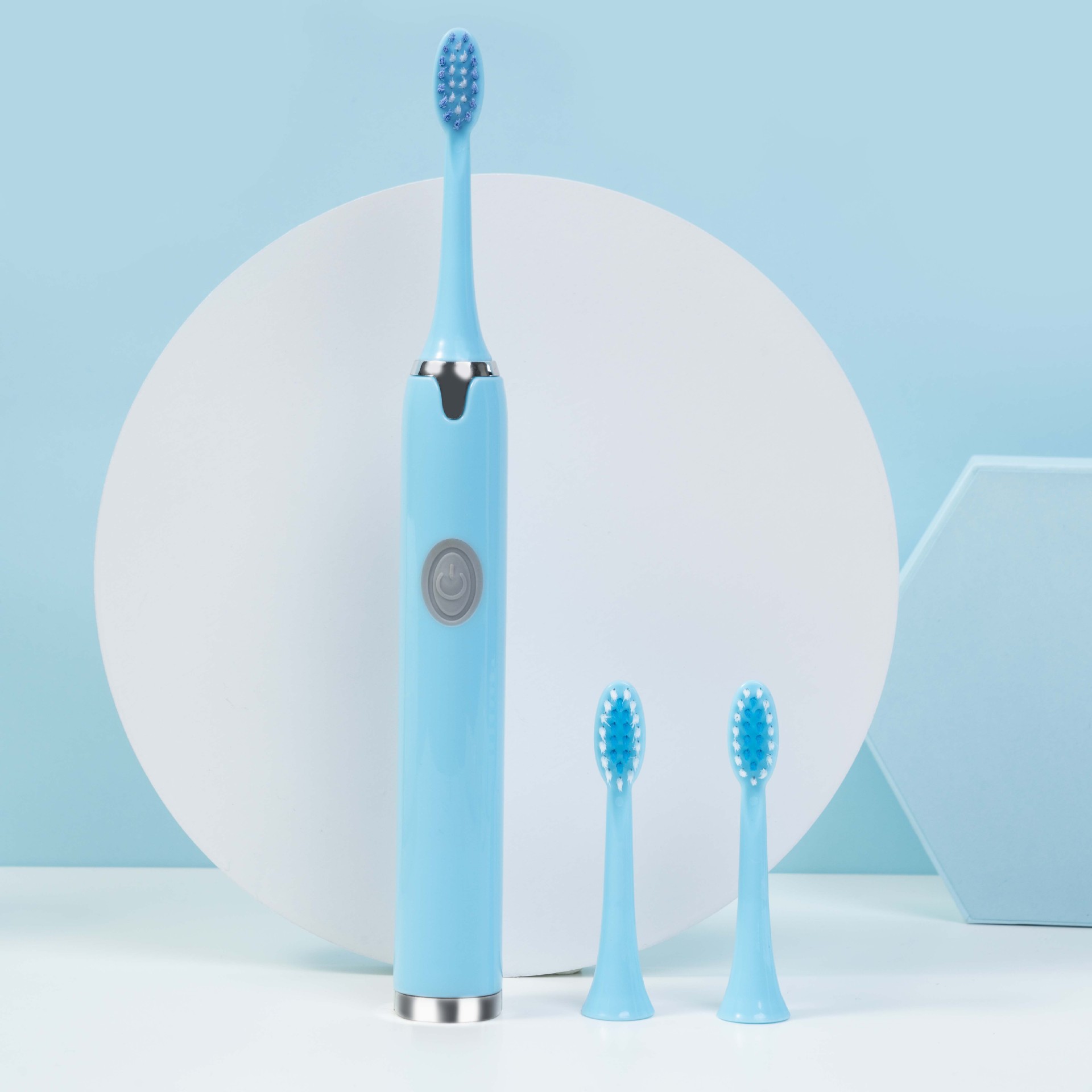 Cross-Border Adult Set Rechargeable Smart Electric Toothbrush Gift Electric Toothbrush Wholesale Magnetic Suspension Sonic Toothbrush