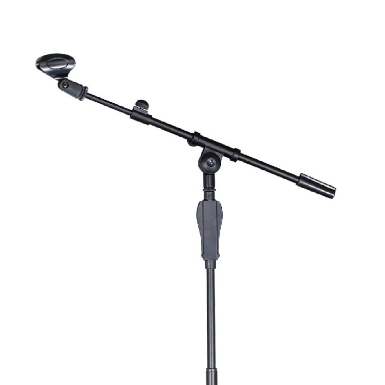 hf-802麦克风支架直播k歌录音落地话筒升降架舞台演出立式三脚架