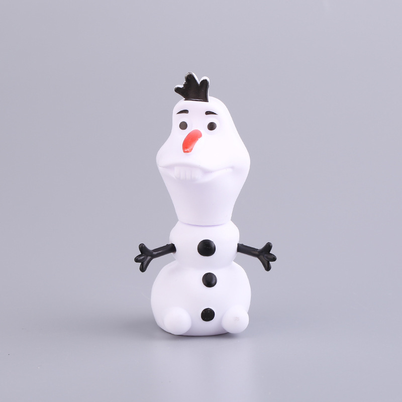 盲盒烘焙冰雪奇缘 雪宝玩具公仔手办生日蛋糕装饰烘焙儿童主题蛋