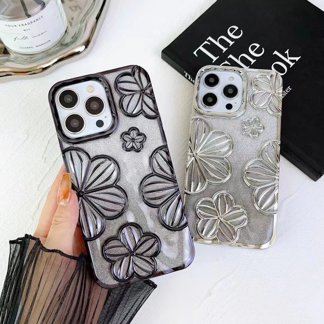 new新款油画花 tpu p1 11promax 12promax 13mini,14pro保护套