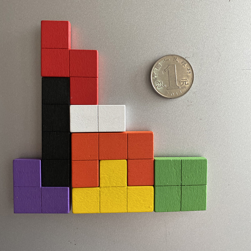 俄罗斯方块冰箱贴经典创意家居饰品立体冰箱贴 冰箱贴