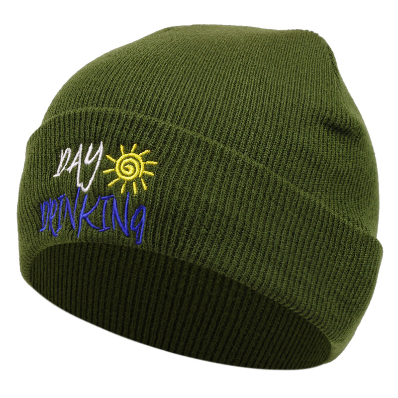 hat men‘s cross-border letters knitted hat men‘s and women‘s autumn and winter beanie hat new warm