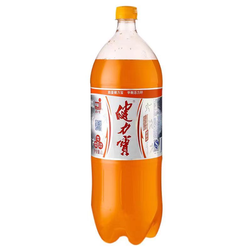 网红休闲食品 (特大瓶)健力宝 橙蜜味运动饮料2l 1*6瓶-阿里巴巴