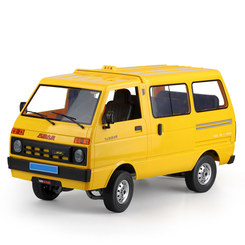 新品顽皮龙d42天津大发t110仿真全比例遥控面包车1:10模型车跨境