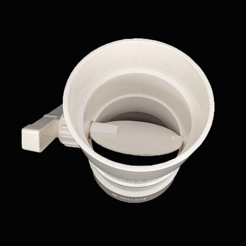 pvc管风阀手动风量调节阀通风管道阀门开关止回阀110 160 200 315