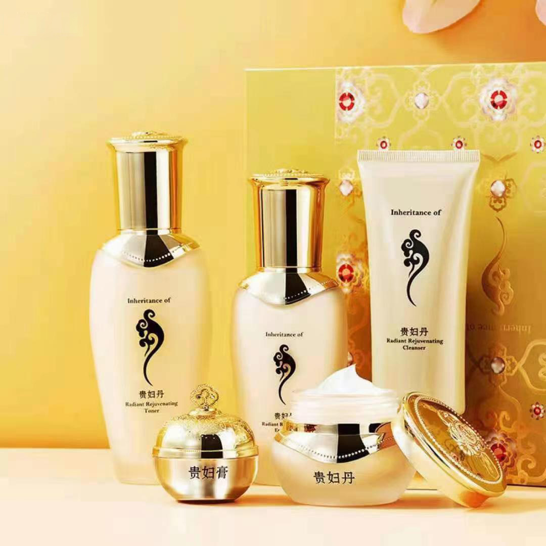 欧春秀贵妇丹套装焕发青春套盒补水保湿滋润面部护肤五件套化妆品