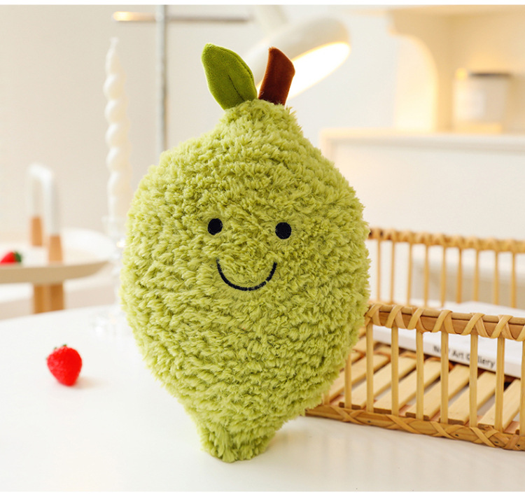 Cartoon Woven Fruit and Vegetable Plush Doll Internet Celebrity Cute Accessories Pillow Cushion