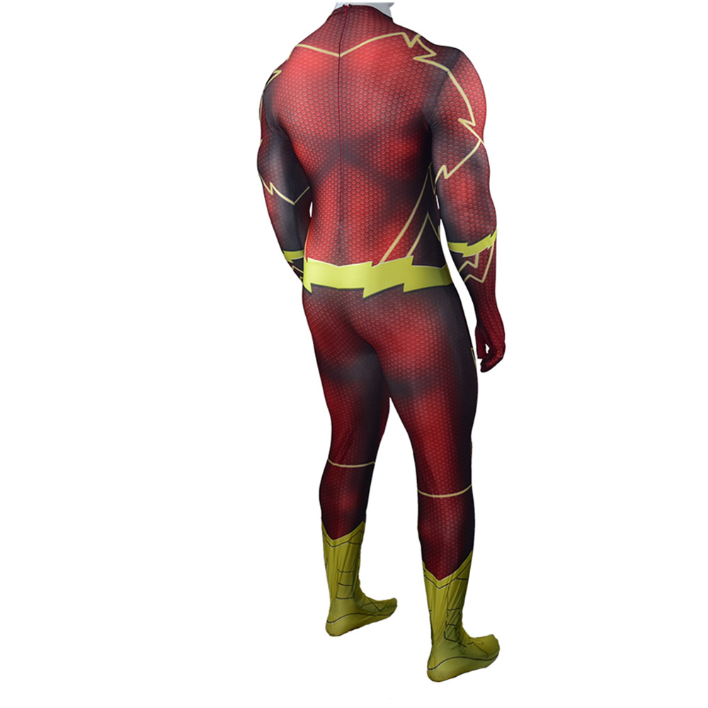 闪电侠the flash 角色扮演紧身衣 影视角色舞台服