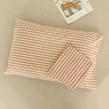 IP9D日系 一对装 色织水洗枕套 信封式枕芯内胆套 柔软透气