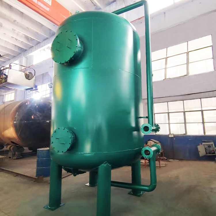 推荐活性炭多介质过滤设备 全自动清洗砂滤罐 工业污水处理设备