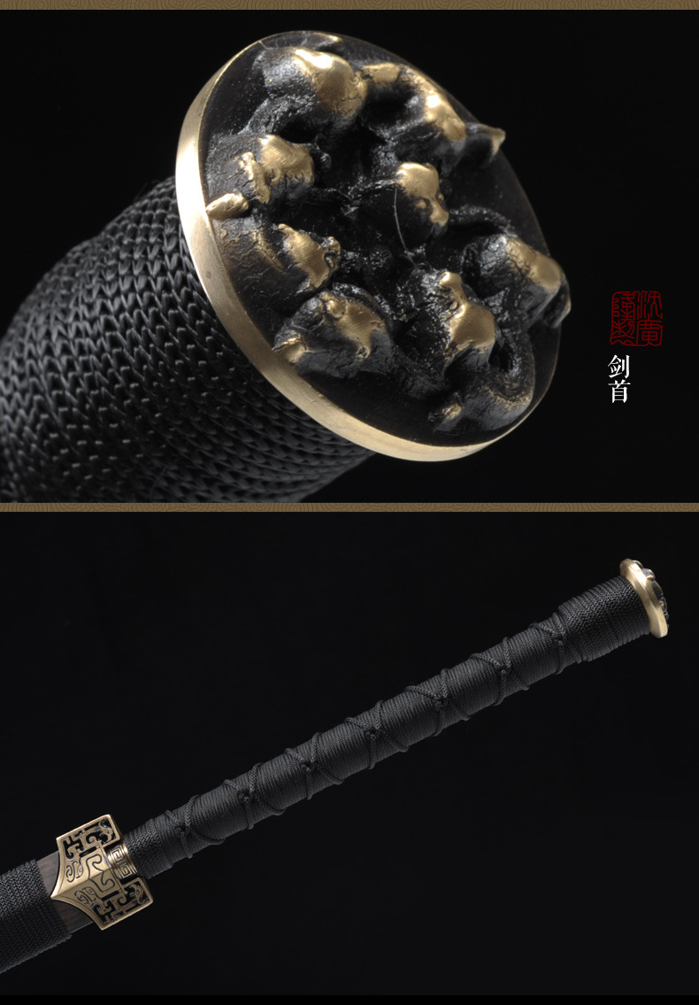 汉风双手剑 八卦剑 螳螂剑 武当剑 长剑 龙泉沈广隆宝剑 未开刃