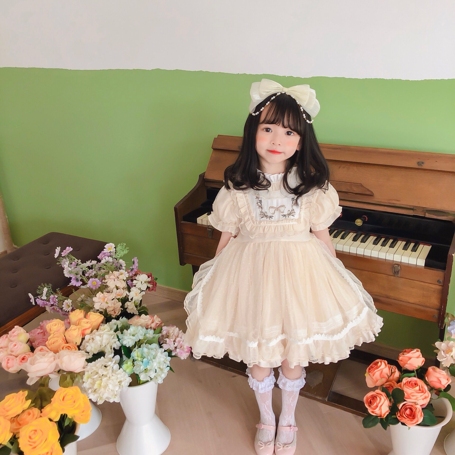 公主蓬蓬裙小洋装