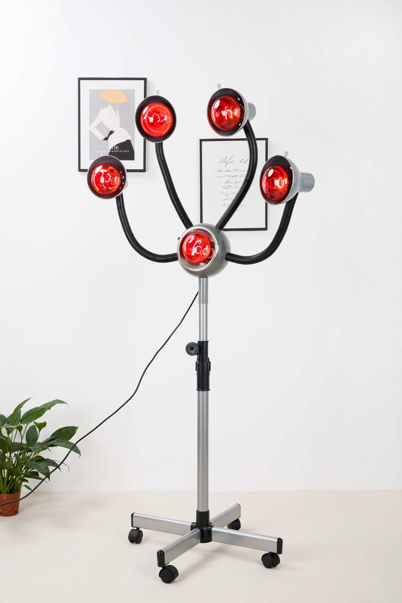 理发店红外线加热器烘发机美容美发电发五头灯烤灯冷烫染发焗油