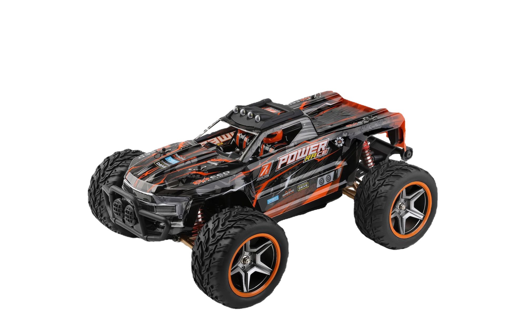 新款104018 1比10遥控电动四驱大脚车无刷马达高速越野车模型玩具