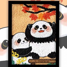 幼儿园小学生手工24节气纸浆画春分谷雨非遗文化环创活动拓展作