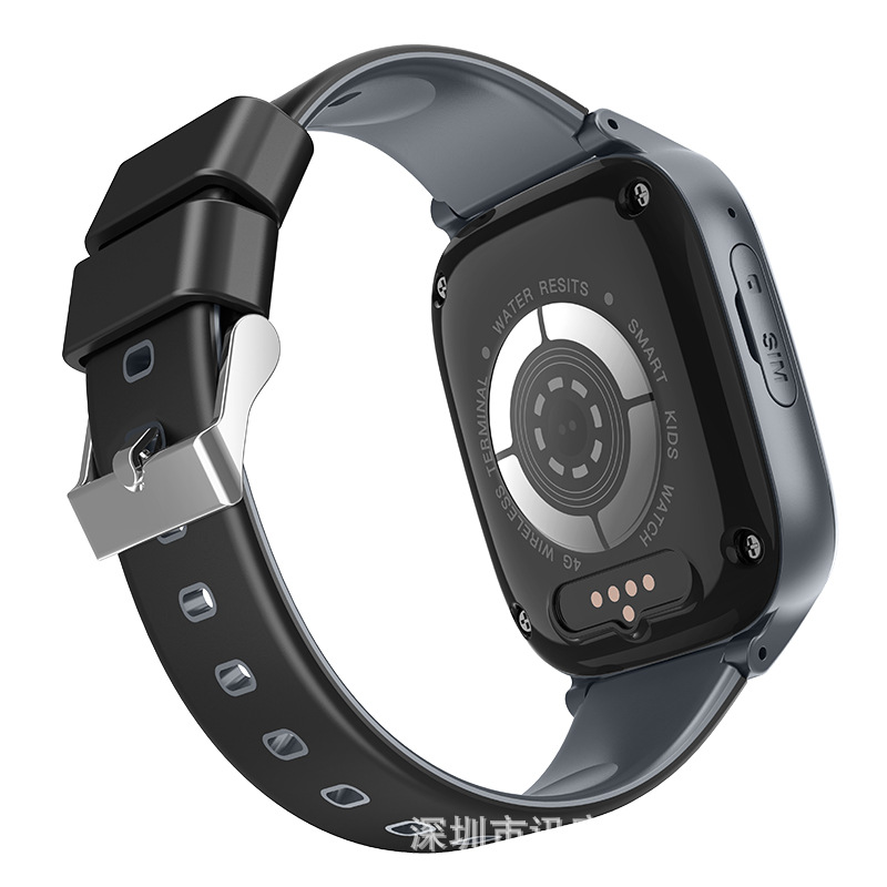 新款跨境4g儿童定位电话智能手表带gps防脱报警的防丢定位器手表