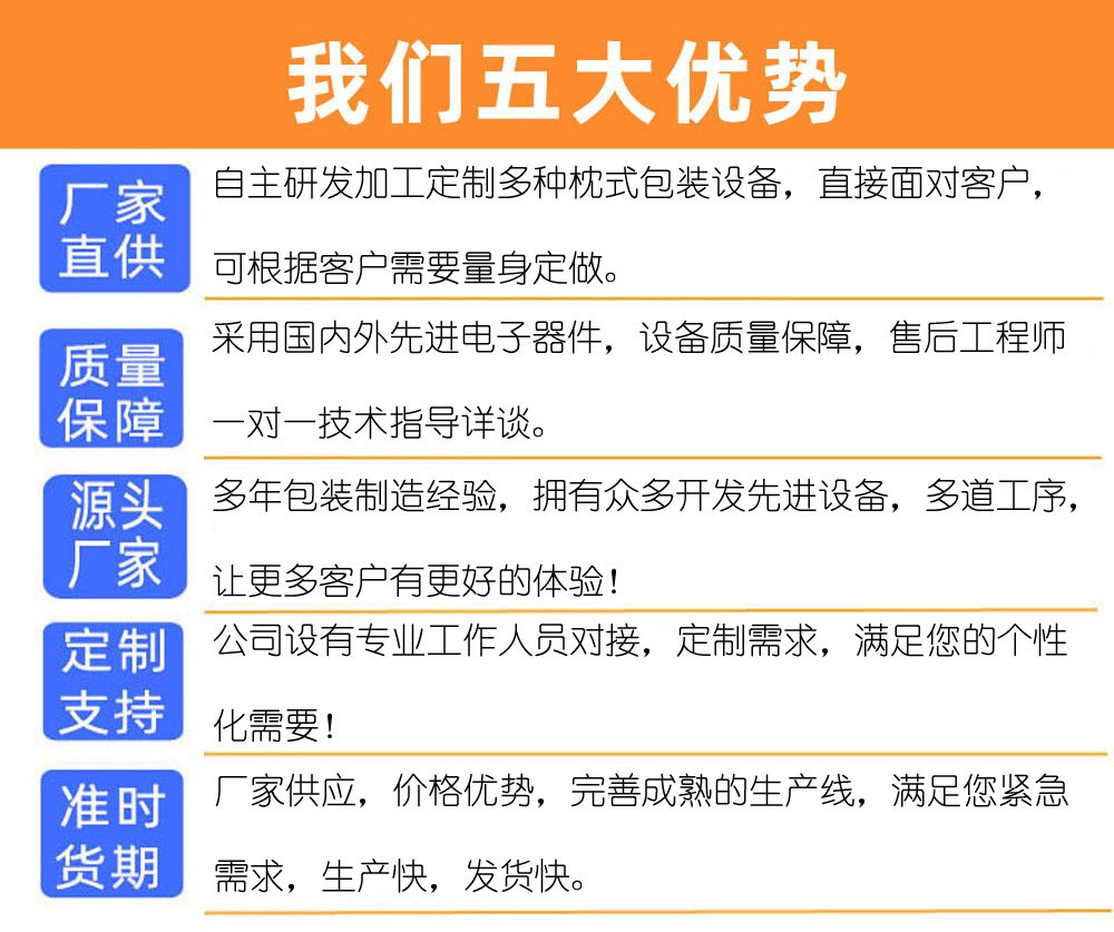 我们的五大优势