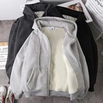 外套便宜耐穿加厚宽松大码卫衣工地干活衣服工作服男装耐磨秋冬季