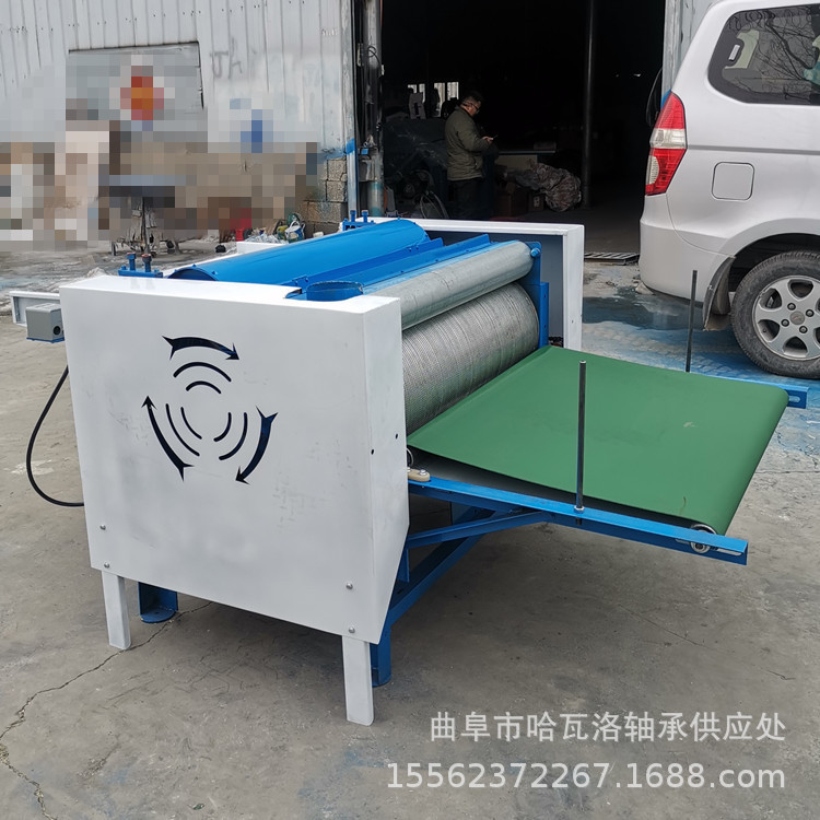 单辊被套褥子梳理机旧棉花开松弹花机一次成型弹棉花机器