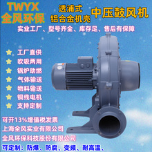 TWYX全风环保透浦式中压风机送风冷却中压鼓风机铝合金材质鼓风机