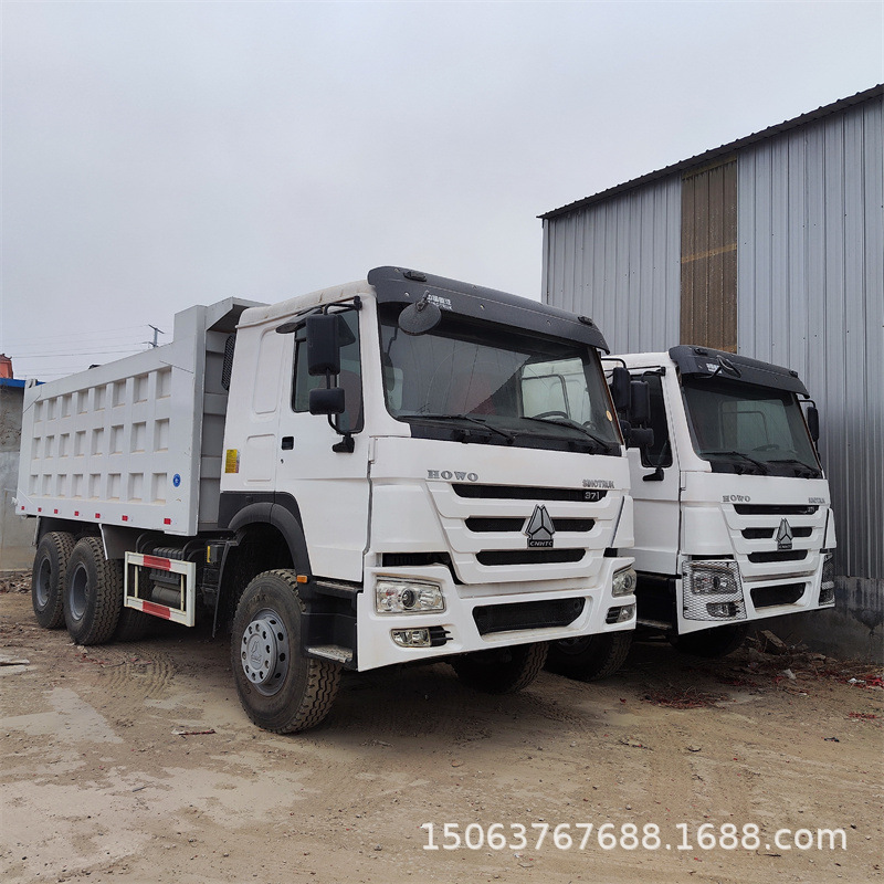 出口二手翻斗卡车 自卸翻斗车 豪沃howotipper6x4双桥泥头车-阿里巴巴