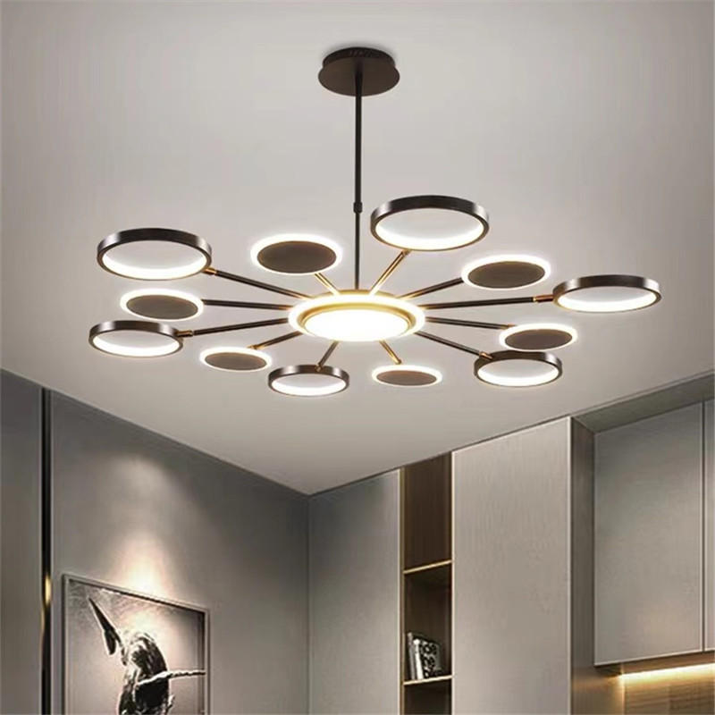 北欧吊灯客厅灯轻奢简约现代家用led餐厅灯创意个性网红套餐灯具