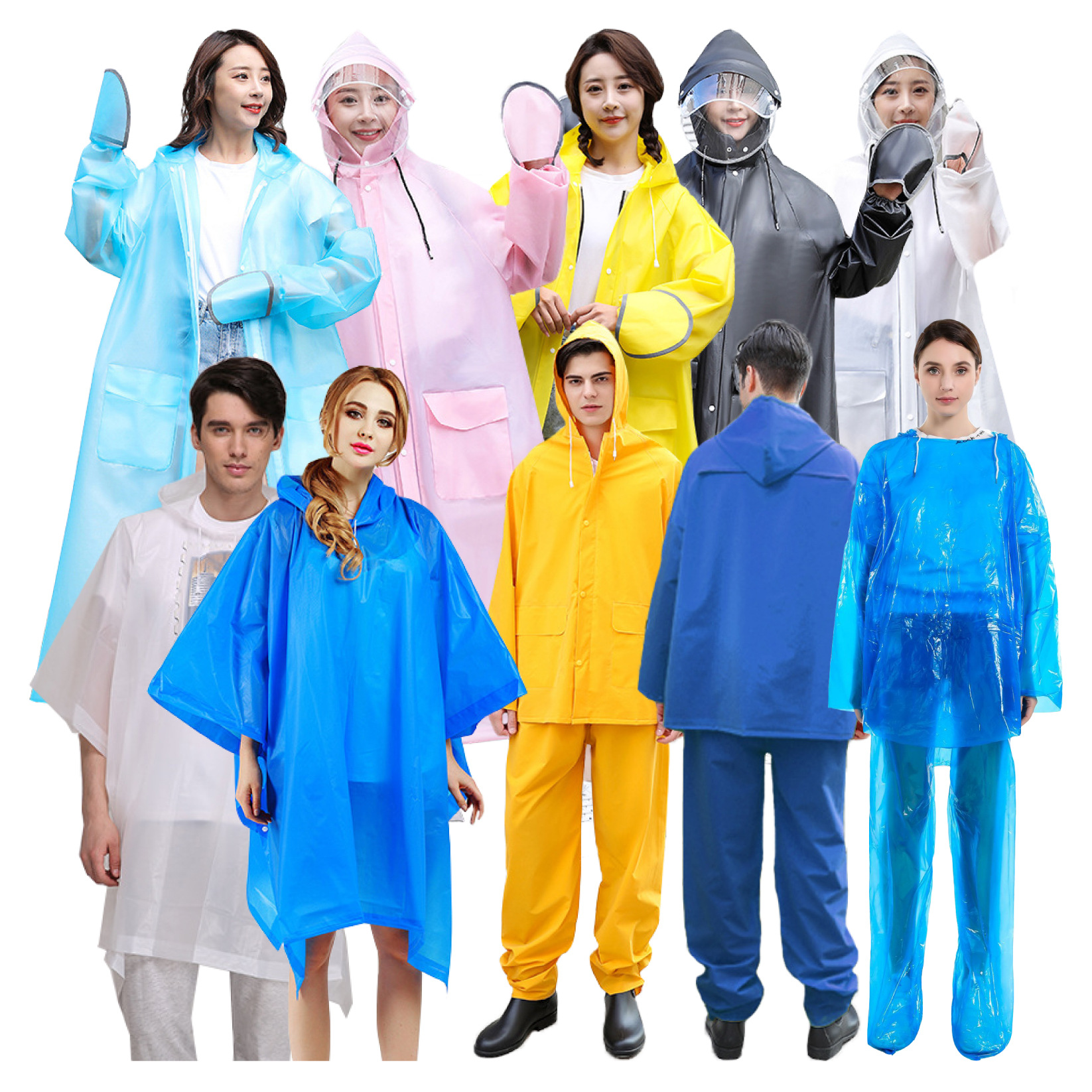 雨衣布雨衣图片