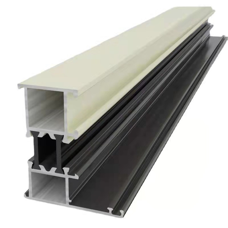 70外开窗断桥铝型材 铝合金窗型材 铂澳 断桥铝型材 生产加工